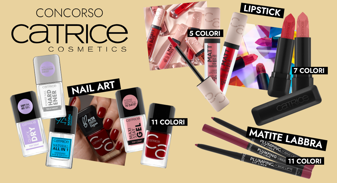 Vinci il Beauty Kit Unghie e Labbra di Catrice