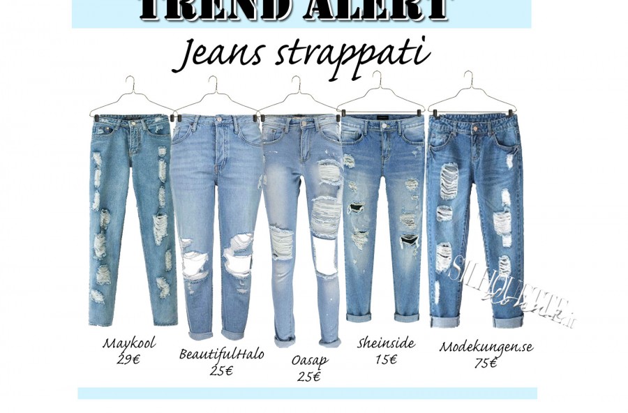 Vintage, con strappi strategici, superaderenti o morbidi