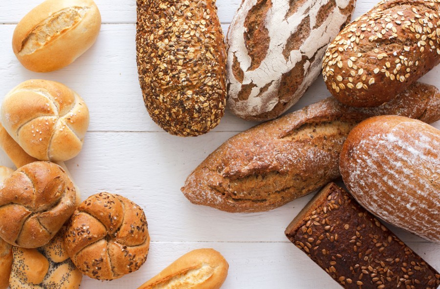 Pane fresco con il lievito madre