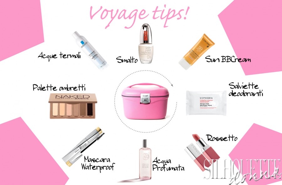 Beauty case: 8 must have da portare in vacanza