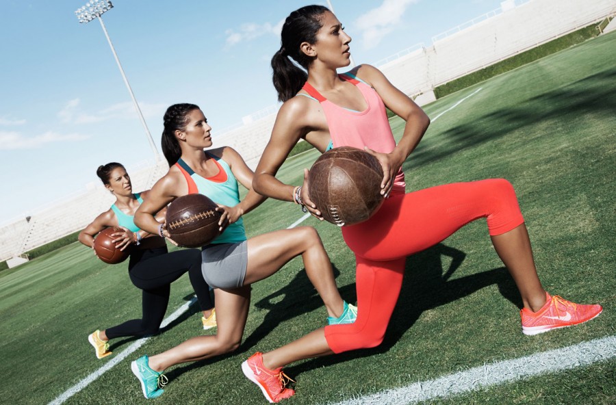 Affondi per tonificare gambe e glutei