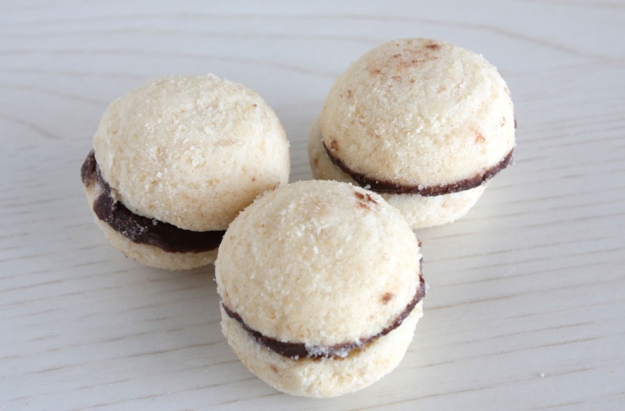 Baci di dama light e vegan