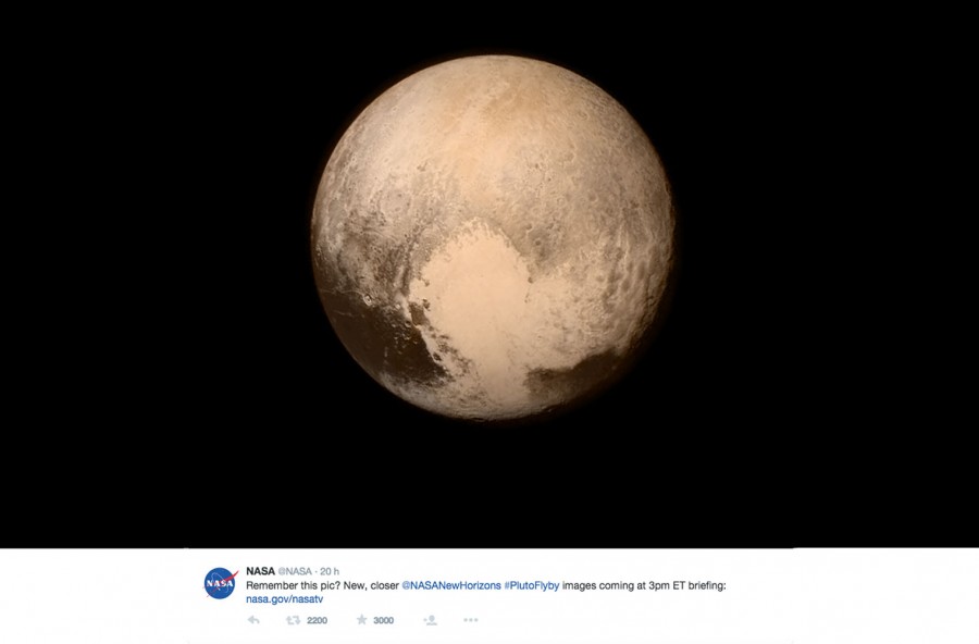 Plutone: New Horizons invia le foto