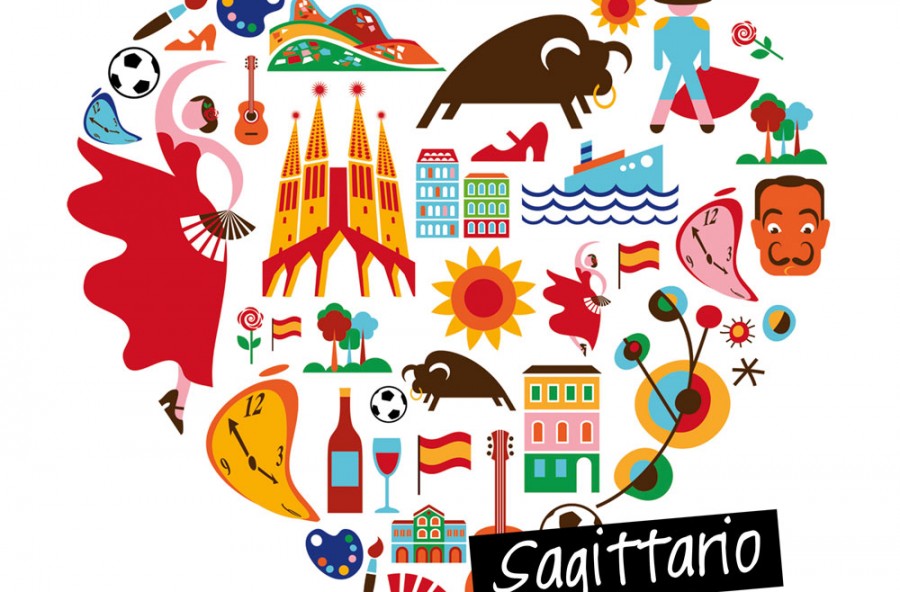 Sagittario: esuberante e chiassosa come Barcellona