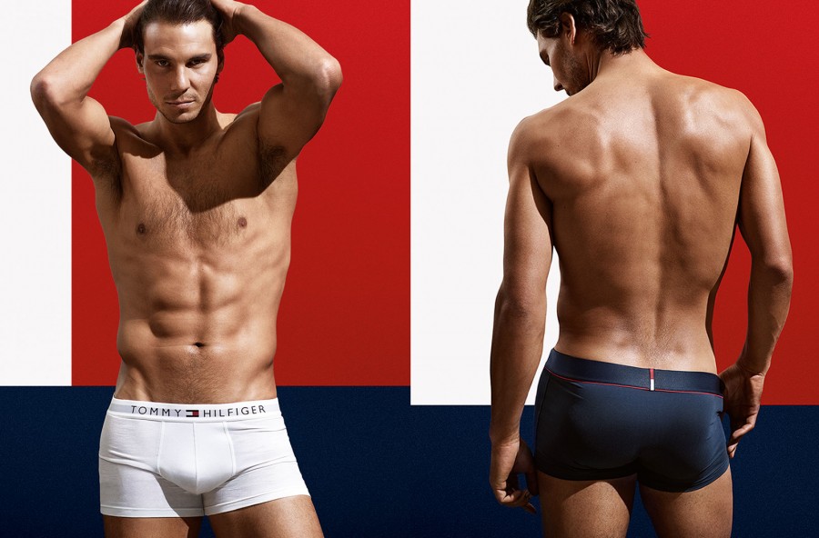 Rafael Nadal in versione sexy per Tommy Hilfiger