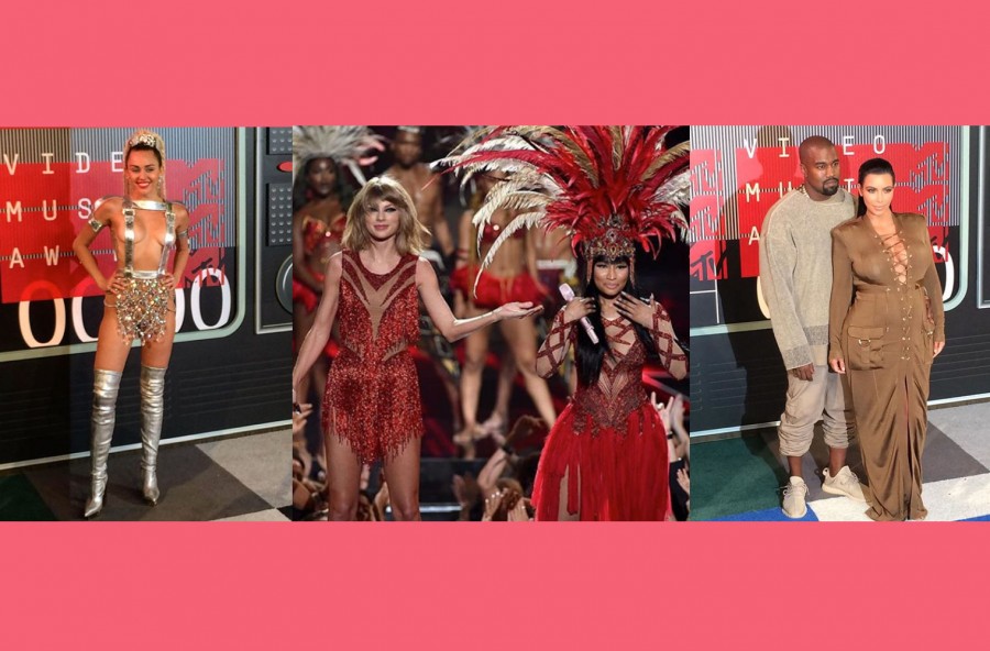 MTV Video Music Awards 2015: Vince Taylor Swift, ma sono Miley Cyrus e Kanye West a dar spettacolo
