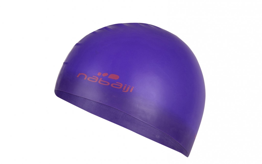 Nabaiji Silicone Viola Cuffia in silicone per capelli asciutti