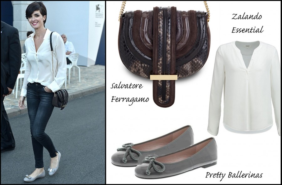 Paz Vegas: look da giorno per il 72° Festival del Cinema di Venezia