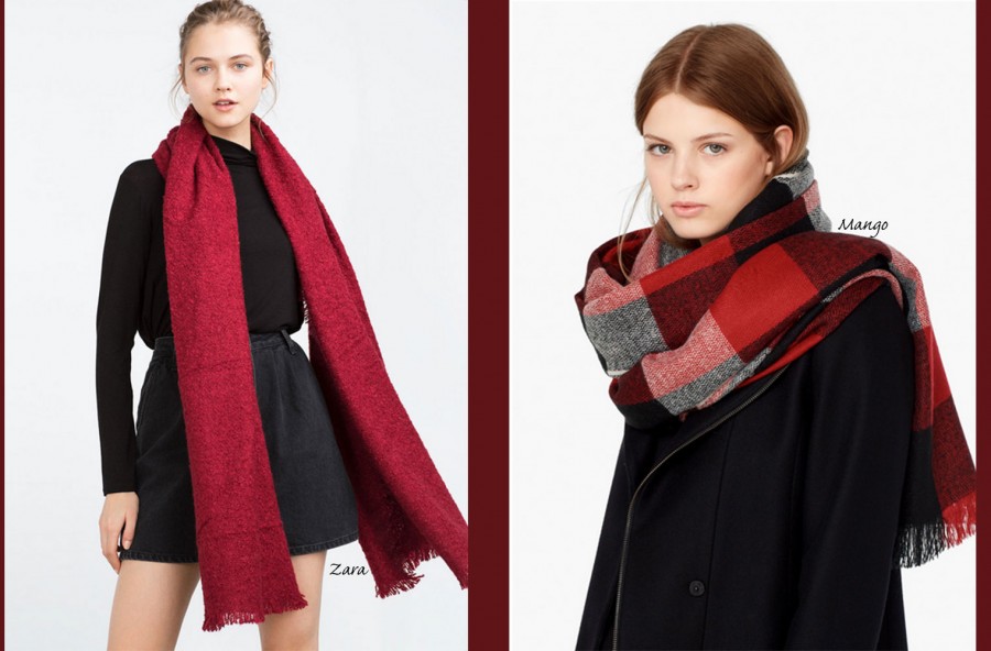Sciarpa rossa: come abbinarla in modo fashion