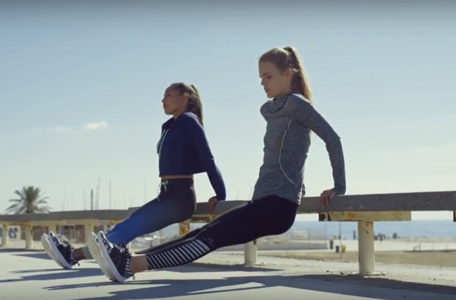 Dip per braccia toniche e sode