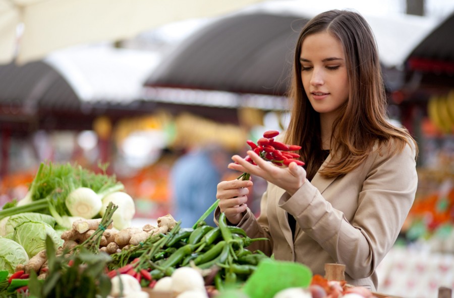 Scegli cibi bio, sani e sostenibili