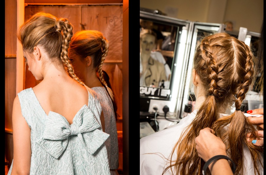 Tendenze 2016: trecce doppie o alla francese