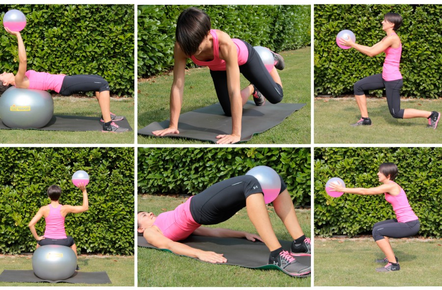 FluiBall: tonifica pancia e glutei con una palla speciale