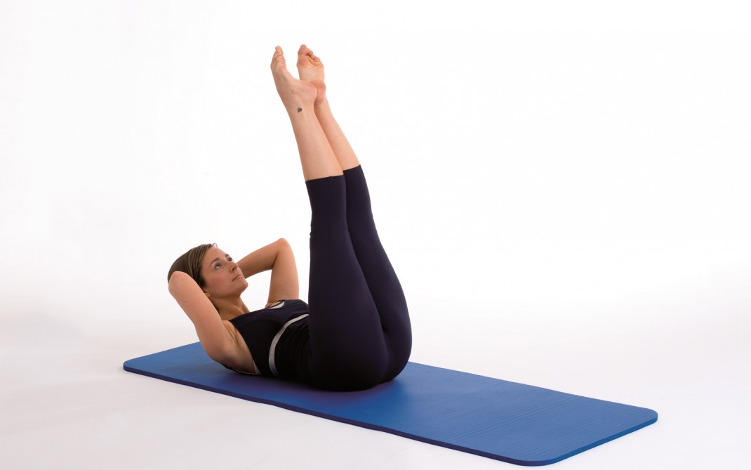 Pilates- double leg up and down Pilates- double leg up and down