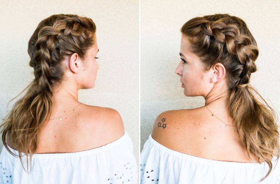 Trecce: doppie e morbide per l’estate