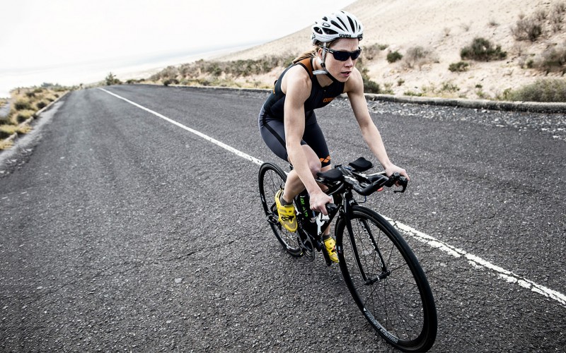 allenamento in pista bicicletta