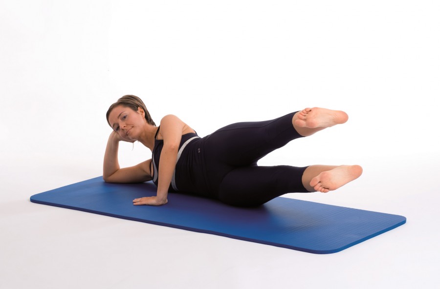 Pilates: side kick Charlot anticellulite