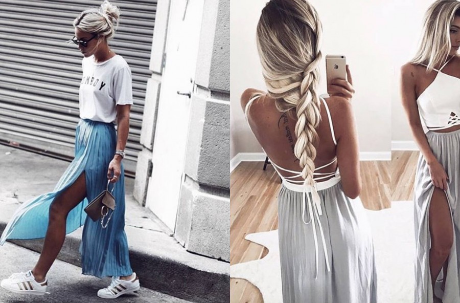 Maxi skirts: must have dell’estate