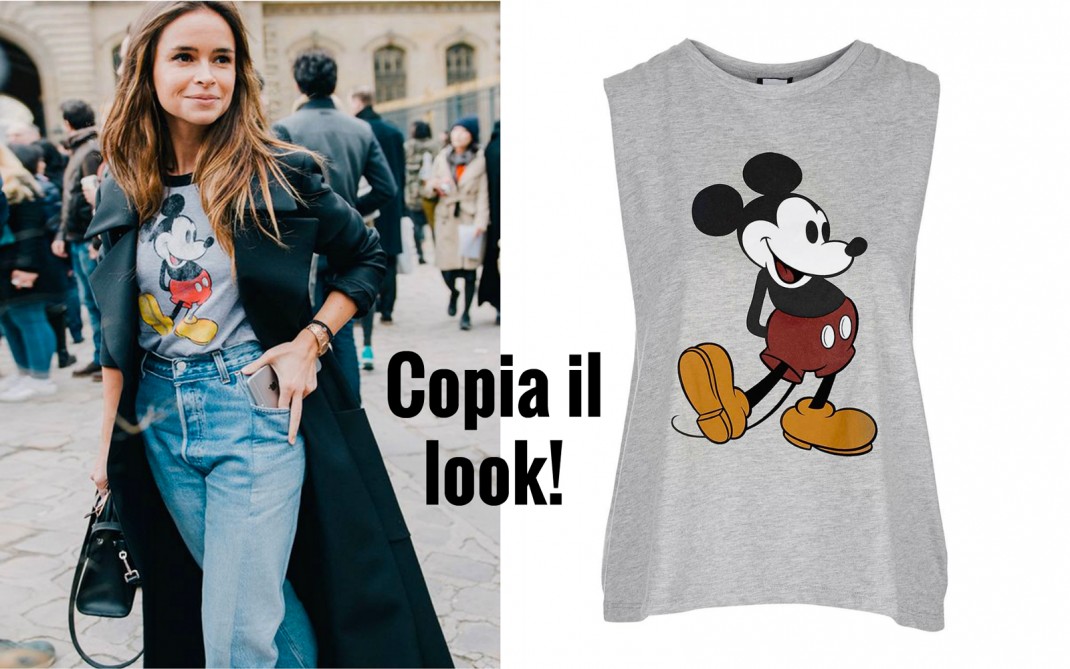 maglietta di topolino