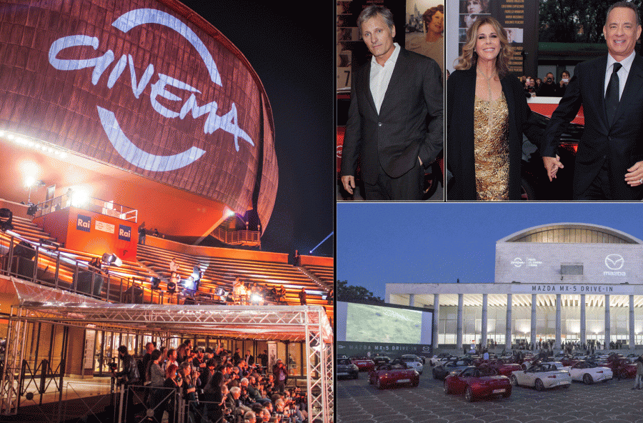 Alla Festa del cinema di Roma con Mazda: 10 giorni di film, star e… drive-in