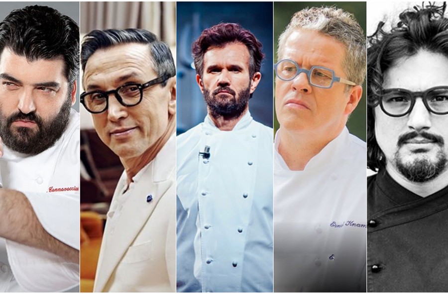 Gli Chef della tv: da Carlo Cracco a Ernst Knam, sono loro i nuovi divi