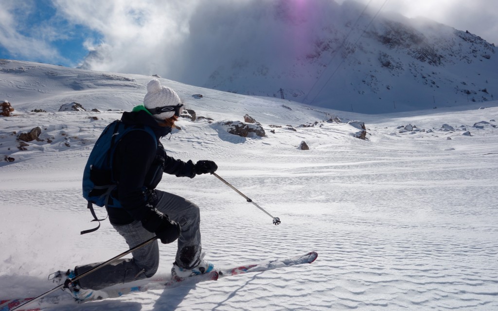 Telemark, prova lo sci vintage Silhouette Donna