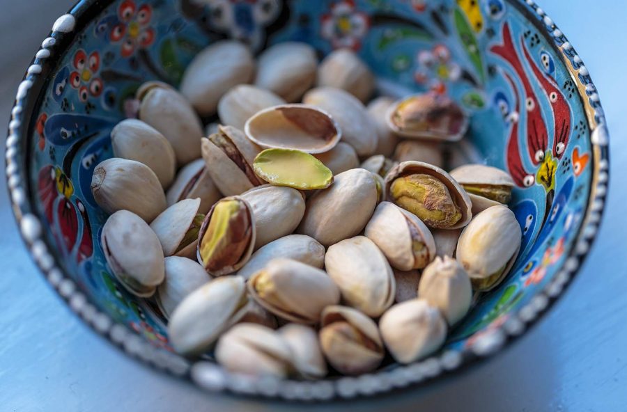 Cuore sano con i pistacchi