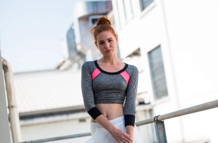 Scegli outfit glam per la palestra