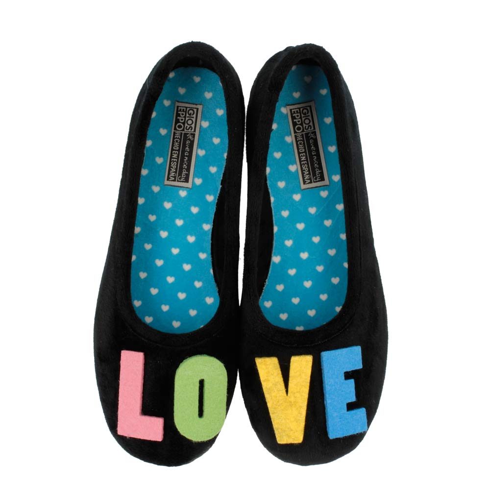 Gioseppo – pantofole con scritta LOVE