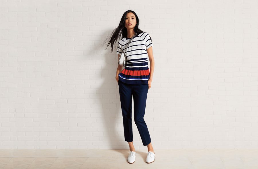 Tendenze moda primavera 2017: righe marinière