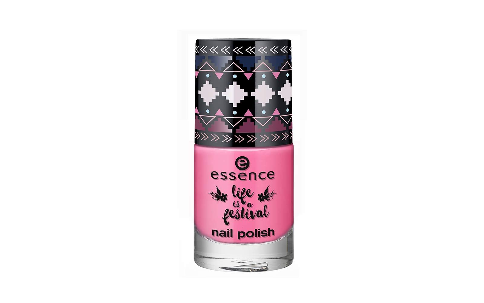 Essence – Life is a festival – smalto rosa fluo (euro 2,49)