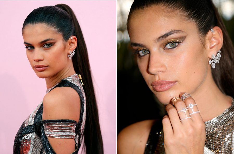 Cannes 2017, Sara Sampaio sfoggia un look prezioso