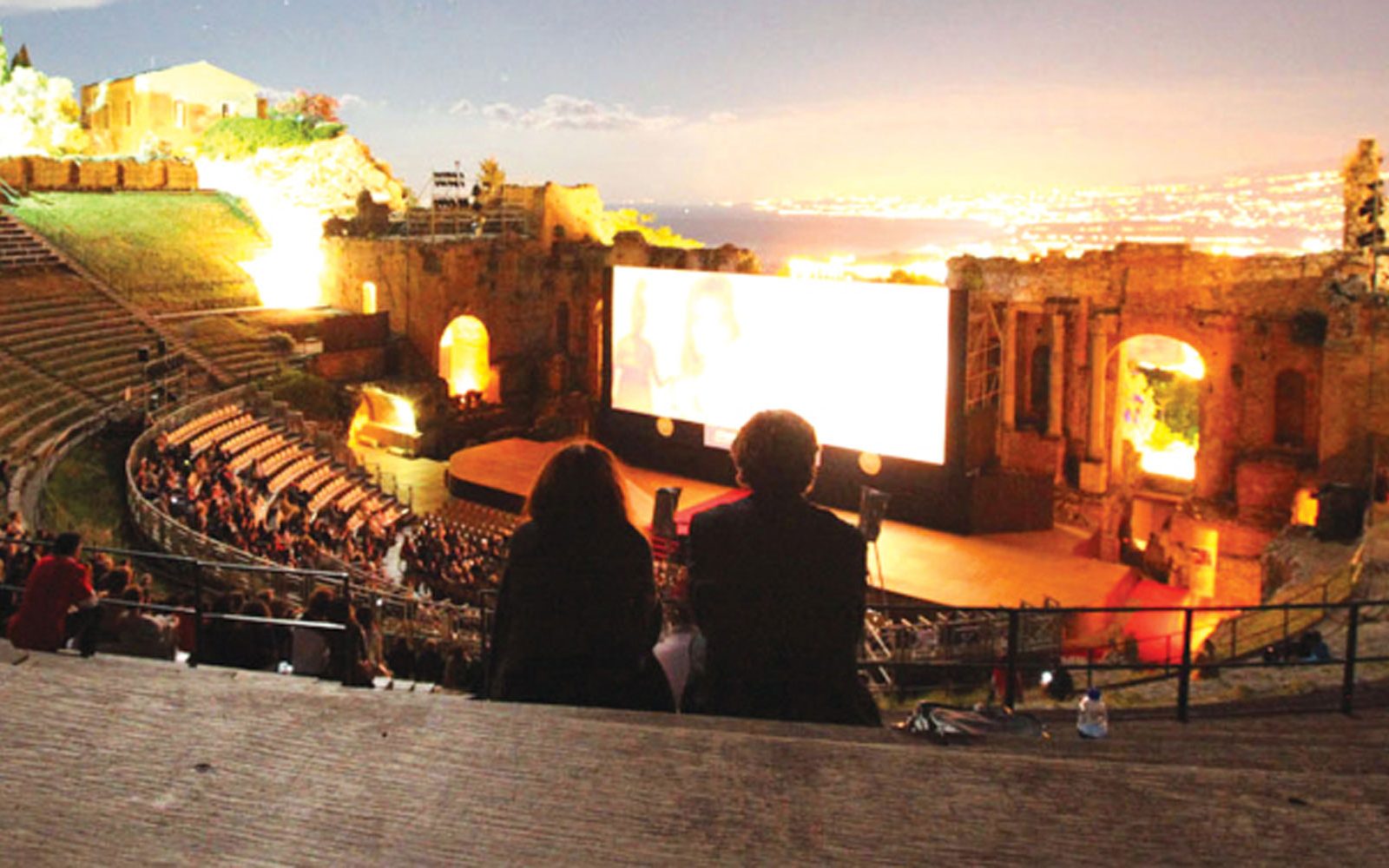 Proiezione al tramonto per il Taormina Film Fest