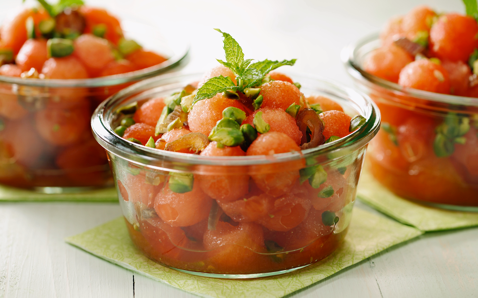 Insalata di anguria con pistacchi | Silhouette Donna