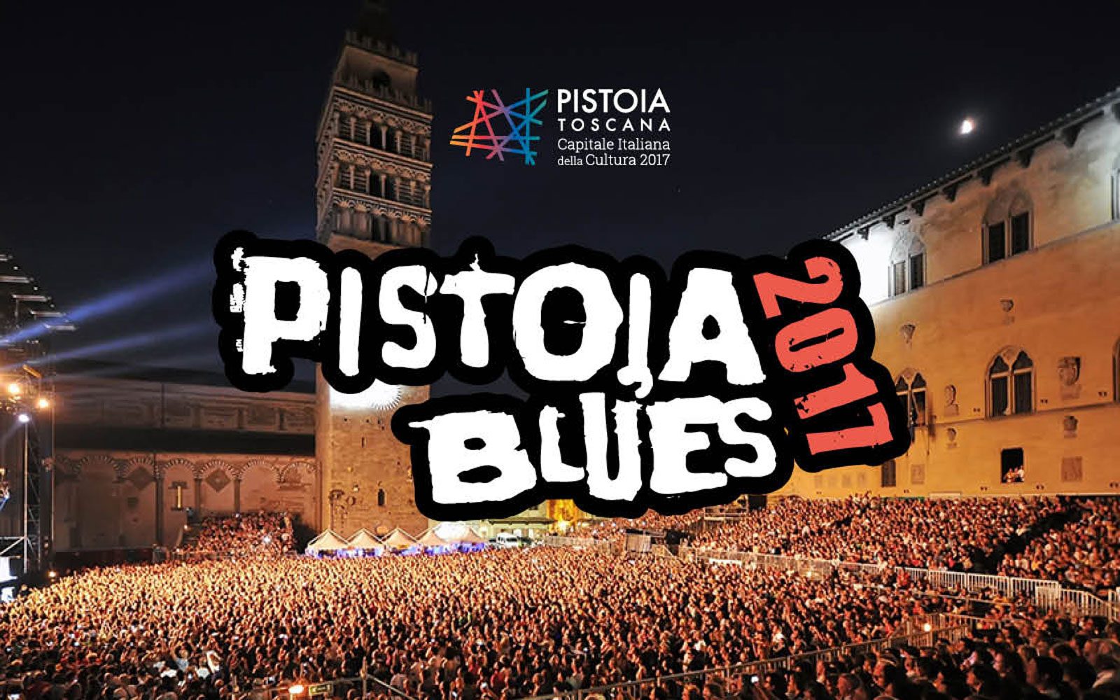 La locandina del Pistoia Blues 2017