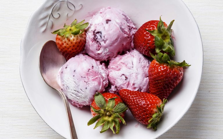 gelato-fragole