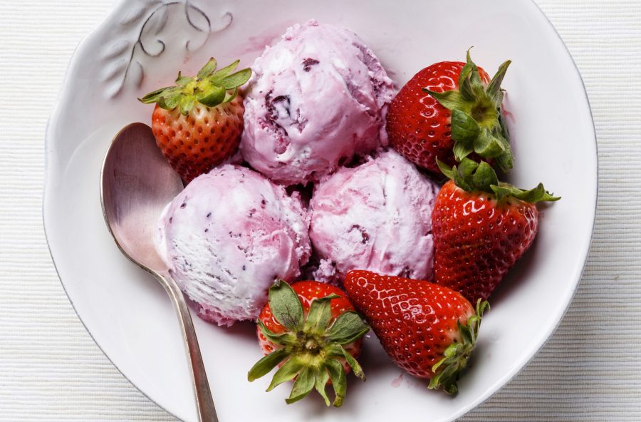 Gelato alla fragola