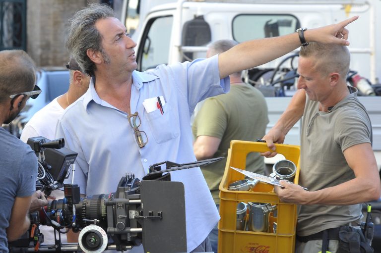 paolo sorrentino sul set