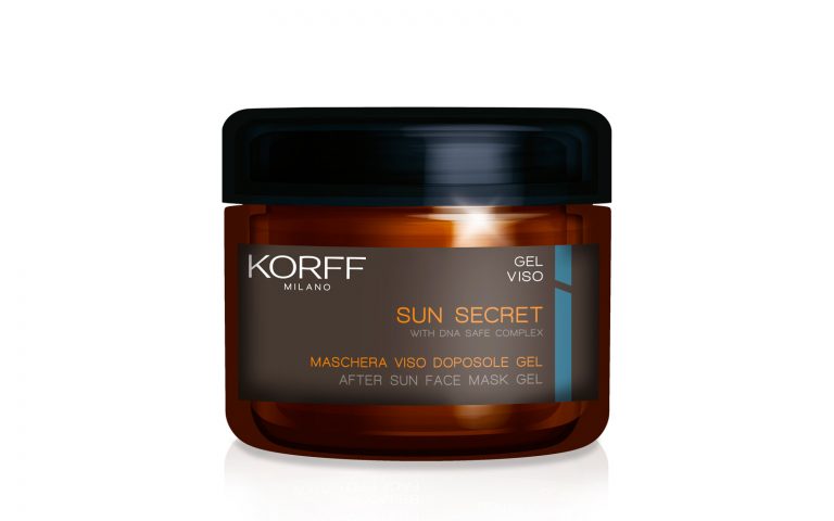 Maschera Viso Dopo Sole Gel Sun Secret di Korff