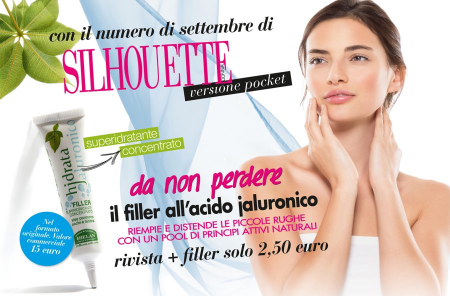 Con Silhouette donna pocket di settembre, il filler all’acido jaluronico