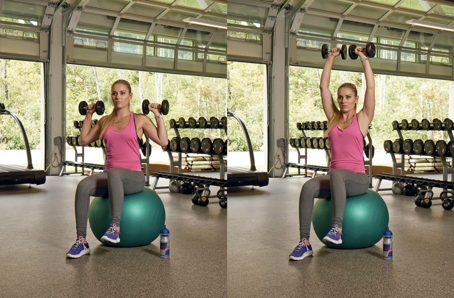 Rimodella le spalle con gli esercizi di tone-up