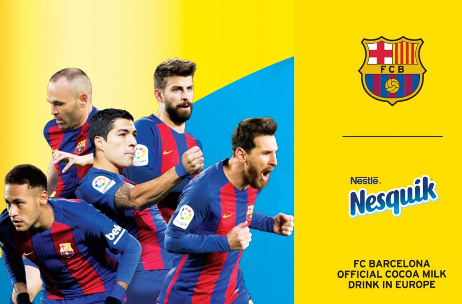 Concorso Tutti in campo: vola a Barcellona con Nesquik