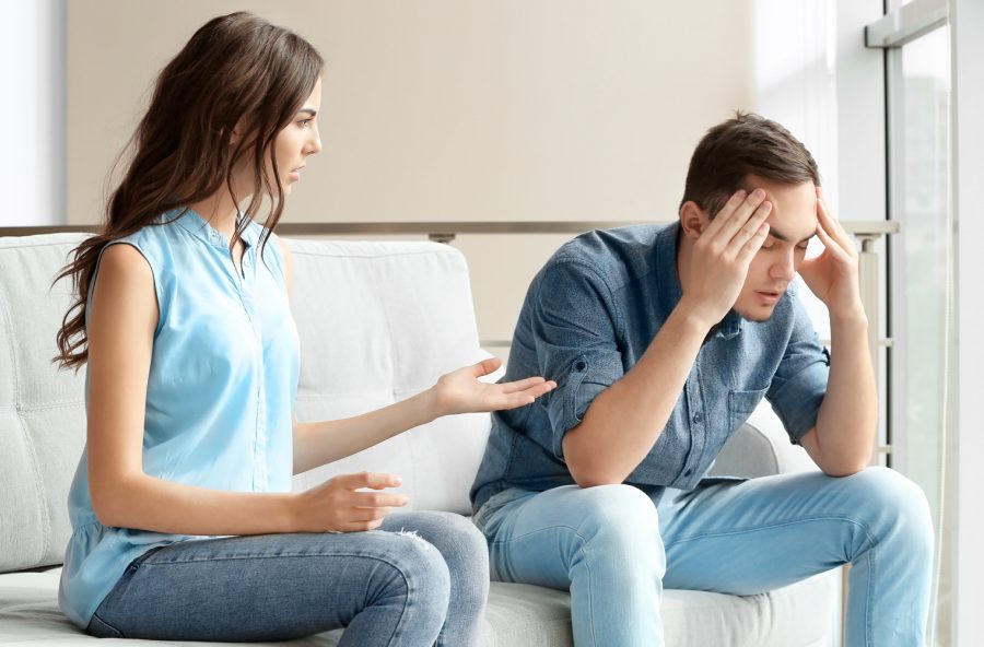 Liti di coppia: stop agli insulti