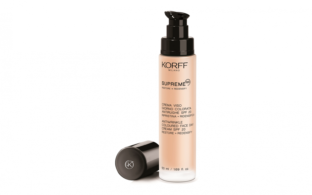 Crema Colorata Antirughe SPF 20 Supreme RR di Korff Crema Colorata Antirughe SPF 20 Supreme RR di Korff