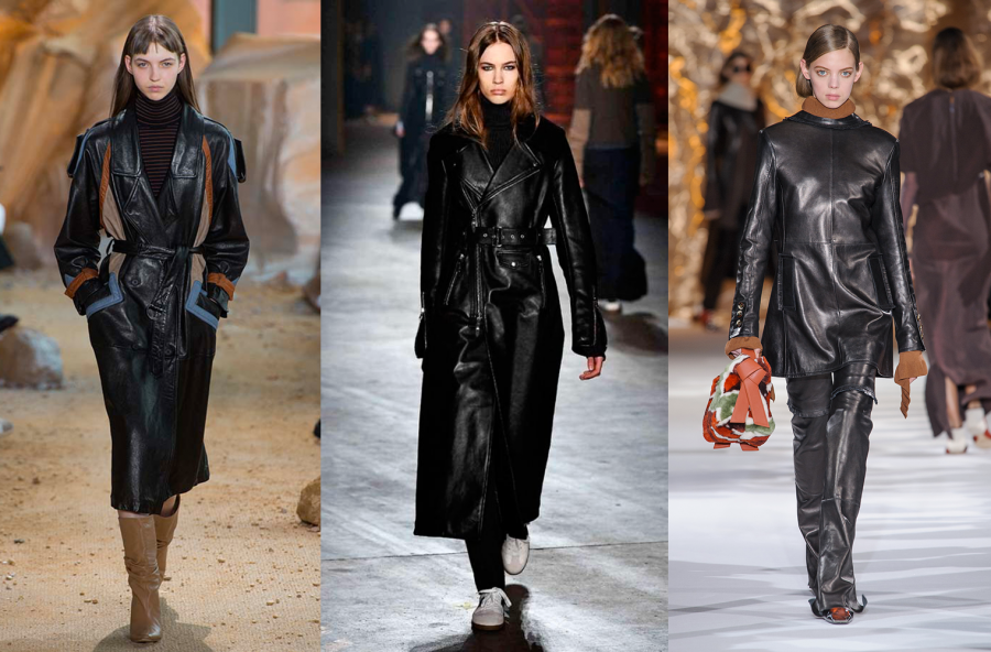 Trend moda 2017: black leather