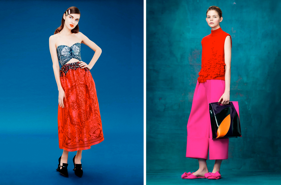 Moda inverno 2017, red passion