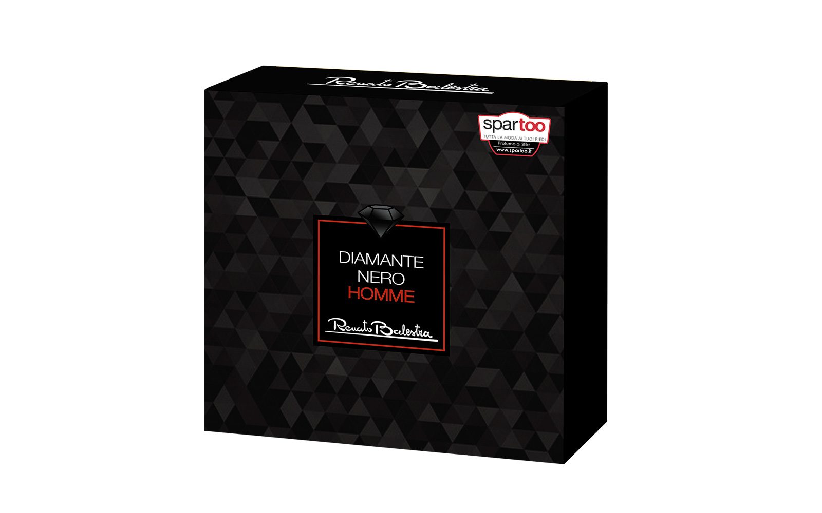 Per un lui elegante e raffinato che non rinuncia mai a un tocco profumato c’è il coffret Diamante Nero Homme di Renato Balestra (grande distribuzione, 20,90 euro) che racchiude l’Eau de Parfum e l’After Shave da usare dopo la rasatura.