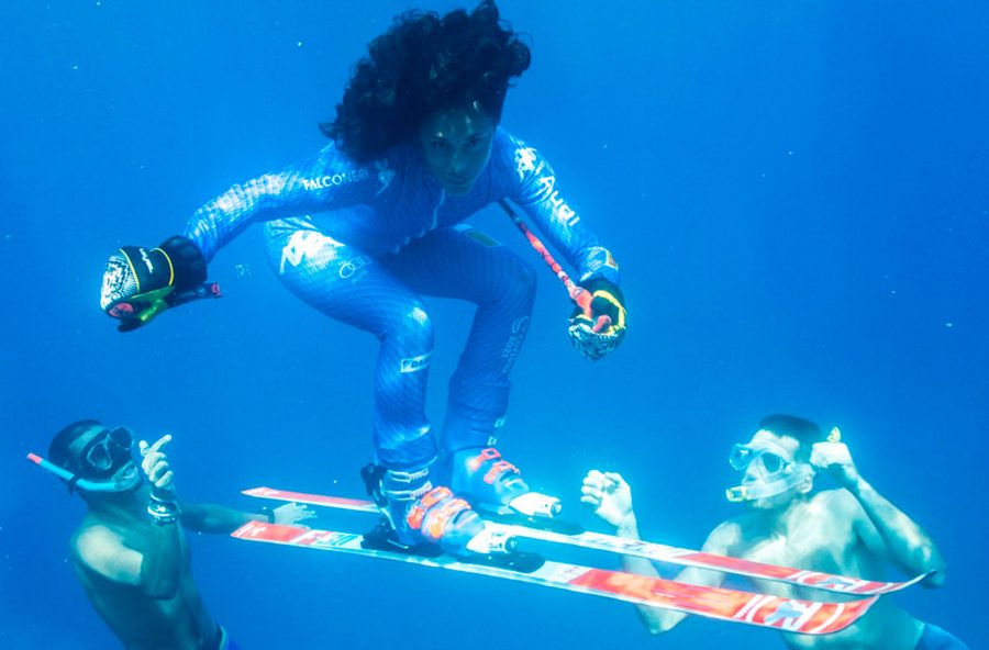 Federica Brignone: dalla neve all’acqua di mare, traiettorie liquide