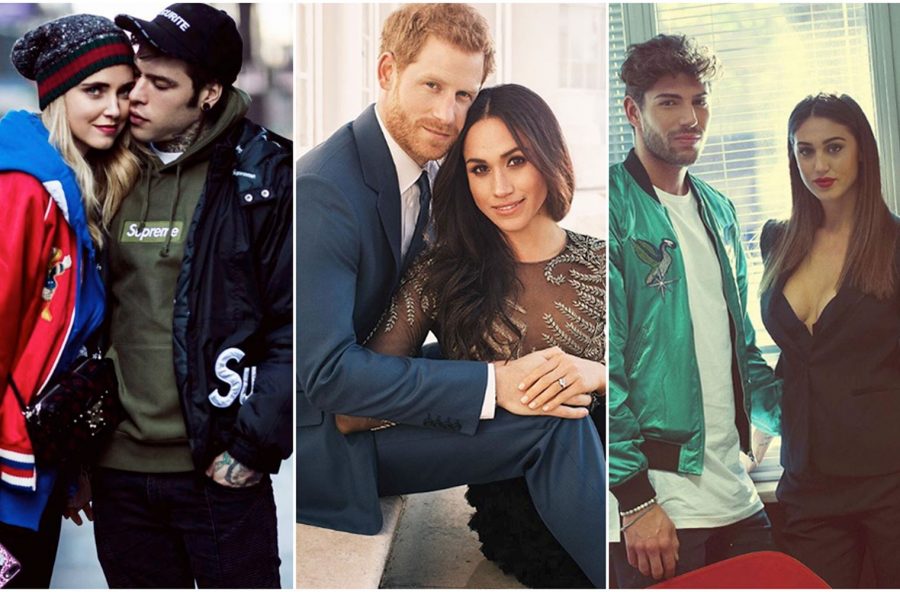 Le coppie vip del 2017: promosse e bocciate