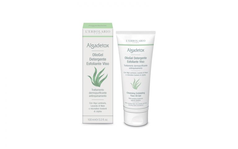 Algadetox de L&rsquo;Erbolario, l&rsquo;OlioGel Detergente Esfoliante Viso